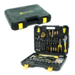 AR Easy Buy 108-Piece Household Tool Kit for DIY & Home Repair – Claw Hammer, Adjustable Wrench, Ratchet Wrench, Screwdrivers, Sockets, Pliers, and More in Portable Storage Case