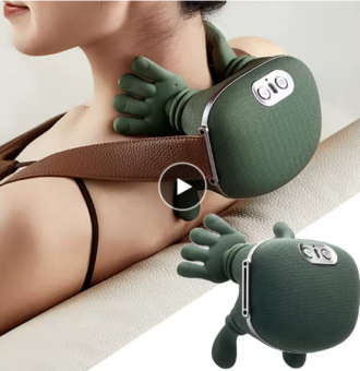 Bionic Neck Shoulder Massager Shawl 3-Mode Pillow