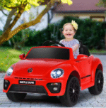 DORTALA Beetle Kids Electric Ride On Car Toddler 12V Battery Vehicle Toy w/Remote