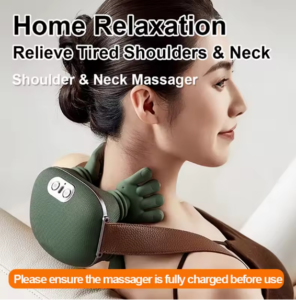 Bionic Neck Shoulder Massager Shawl 3-Mode Pillow