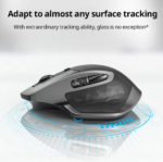 Logitech MX Master2s Wireless Bluetooth Mouse for Office iPad Laptop Desktop Computer Rechargeable Model