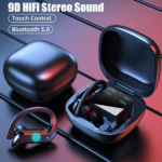 Wireless Earphone Sports Waterproof Wireless Headphone Touch Control Headphones TWS Earbuds Headsets With Mic Portable