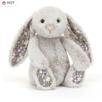 (Blossom Silver Bunny 'Bloom') Plush toys, birthday gifts, Valentine's Day gifts, surprise gifts
