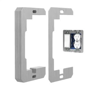 10PCS Heavy Duty Metal Wall Plate Outlet Spacers
