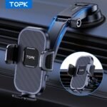 TOPK Universal Car Phone Holder 360° Dashboard Mount