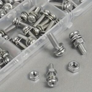 320Pcs M2-M5 Metric Nuts Bolts Washers Kit
