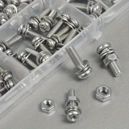 320Pcs M2-M5 Metric Nuts Bolts Washers Kit