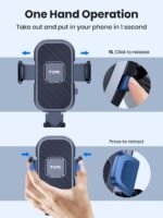 TOPK Universal Car Phone Holder 360° Dashboard Mount