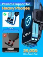 TOPK Universal Car Phone Holder 360° Dashboard Mount