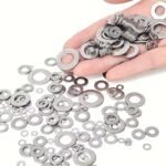 180Pcs Stainless Steel Flat Washers M2-M10 Hardware Kit