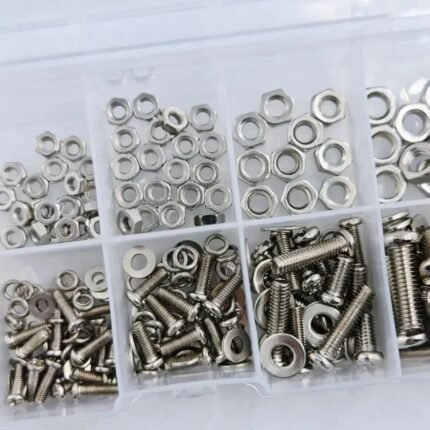 320Pcs M2-M5 Metric Nuts Bolts Washers Kit