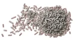 Recycled paper cat litter pellets, highly absorbent and dust-free
